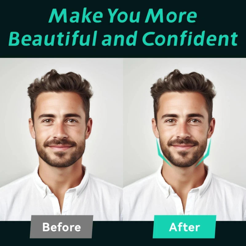 40/50/60LBS Silicone Jaw Line Exerciser Jawline Chew Ball Fitness Facial Toner Face and Neck Muscle Trainer Chin Cheek Exercise