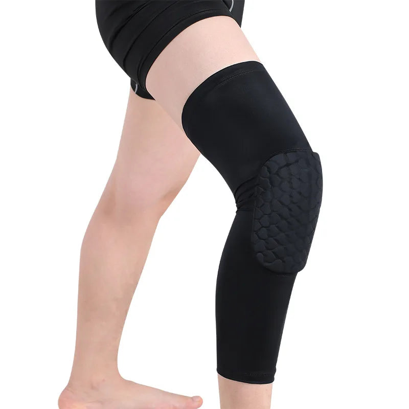 1PC Sports Knee Pad Compression Knee Brace Basketball Running Volleyball Soccer Sport Safety Gym Training Knee Support Protector