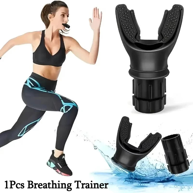 1Pcs Portable Breathing Trainer Sports Exercise Fitness Abdominal Breathing Trainer Equipment for Enhance Lung Capacity Healthy