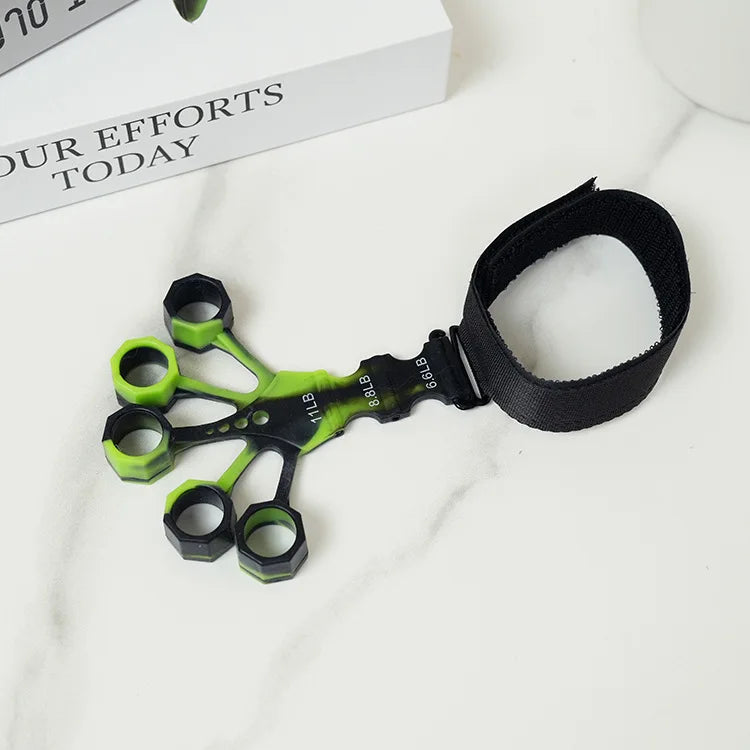 1pcs Silicone Gripster Grip Strengthener Finger Stretcher Hand Grip Trainer Gym Fitness Training and Exercise Hand Strengthen