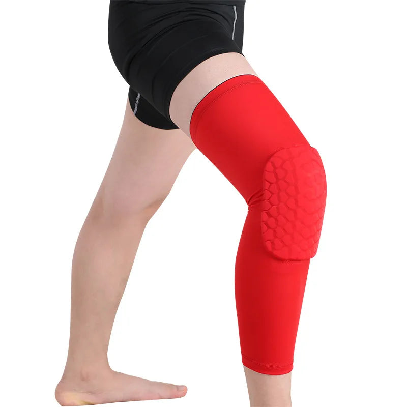 1PC Sports Knee Pad Compression Knee Brace Basketball Running Volleyball Soccer Sport Safety Gym Training Knee Support Protector