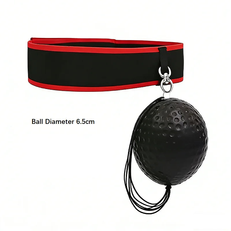 Boxing Training Ball Reflex Balls with Headband Hand Eye Coordination Punching Speed Fight Skill Training Gear for Boxing Sports