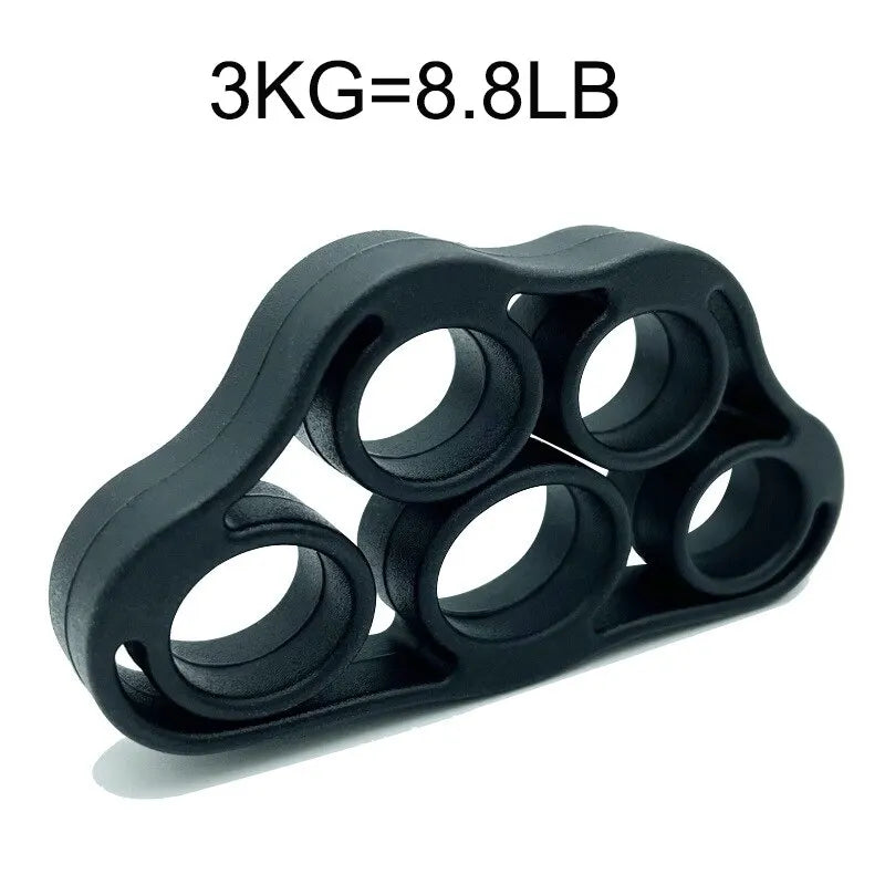 Silicone Finger Gripper Gym Hand Grip Resistance Band Wrist Stretcher Elastic Five Finger Expander Strength Trainer Exercise