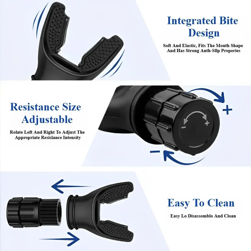 1Pcs Portable Breathing Trainer Sports Exercise Fitness Abdominal Breathing Trainer Equipment for Enhance Lung Capacity Healthy