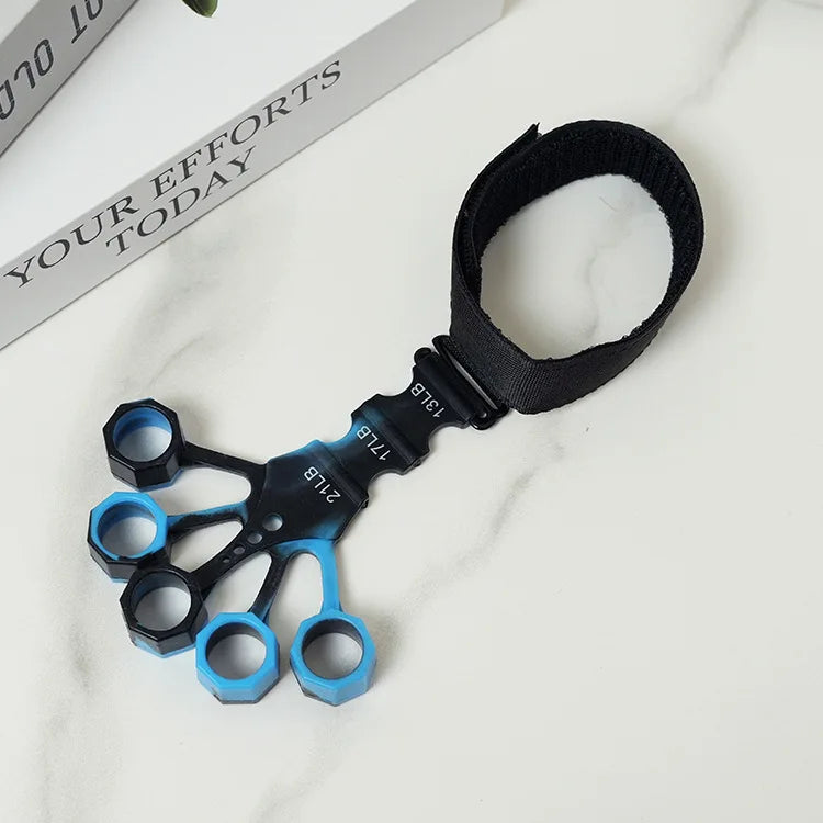 1pcs Silicone Gripster Grip Strengthener Finger Stretcher Hand Grip Trainer Gym Fitness Training and Exercise Hand Strengthen