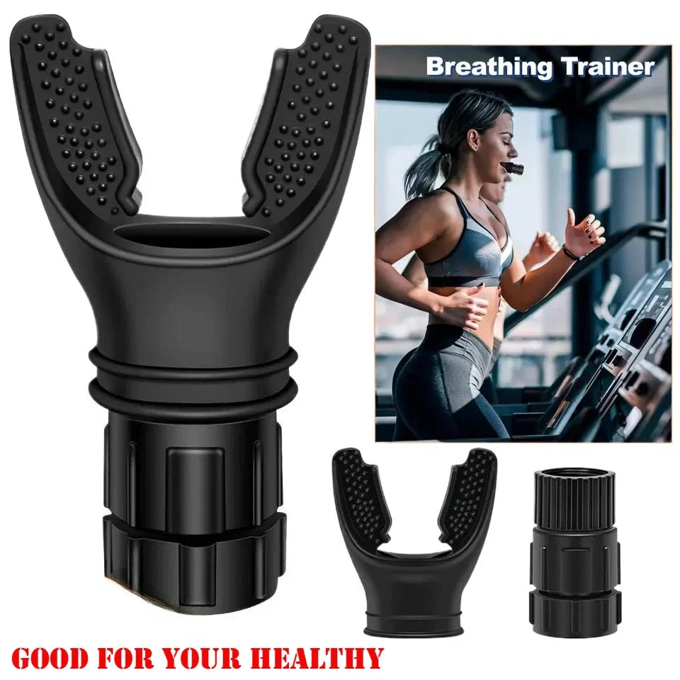 1Pcs Portable Breathing Trainer Sports Exercise Fitness Abdominal Breathing Trainer Equipment for Enhance Lung Capacity Healthy