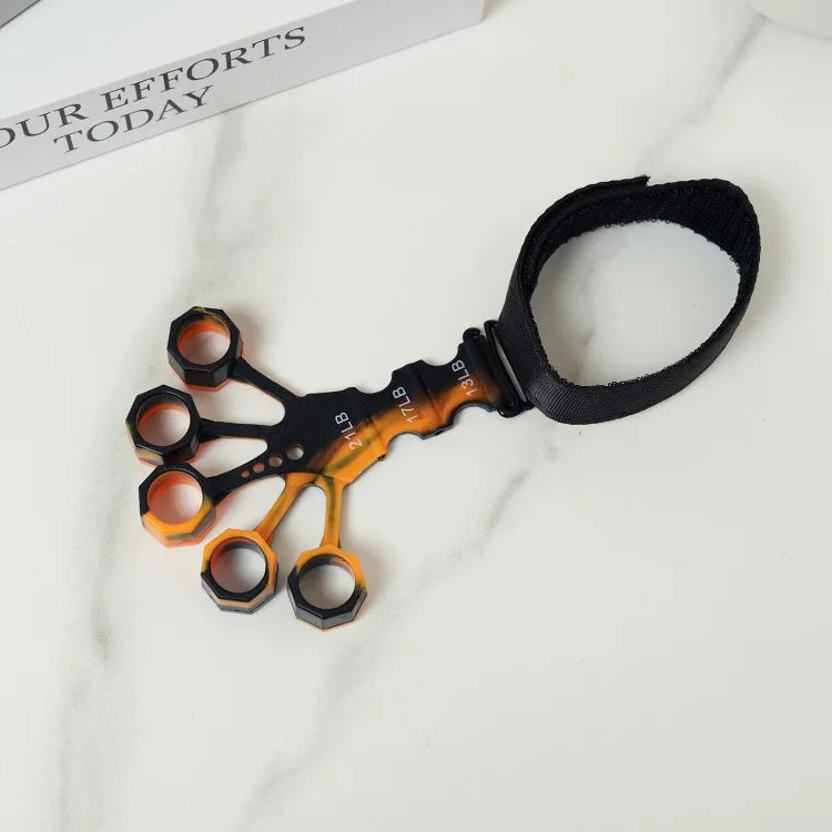 1pcs Silicone Gripster Grip Strengthener Finger Stretcher Hand Grip Trainer Gym Fitness Training and Exercise Hand Strengthen