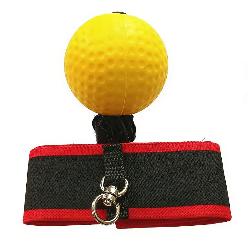 Boxing Training Ball Reflex Balls with Headband Hand Eye Coordination Punching Speed Fight Skill Training Gear for Boxing Sports