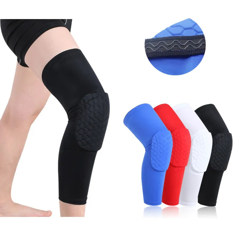 1PC Sports Knee Pad Compression Knee Brace Basketball Running Volleyball Soccer Sport Safety Gym Training Knee Support Protector